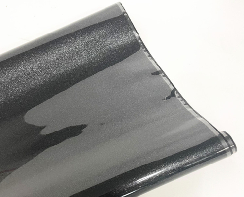 High temperature resistance black pvc membrane gold film with cold paste
