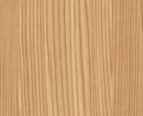 Folha de decoração de PVC com textura de madeira fosca Bubinga para placas de menu EM60