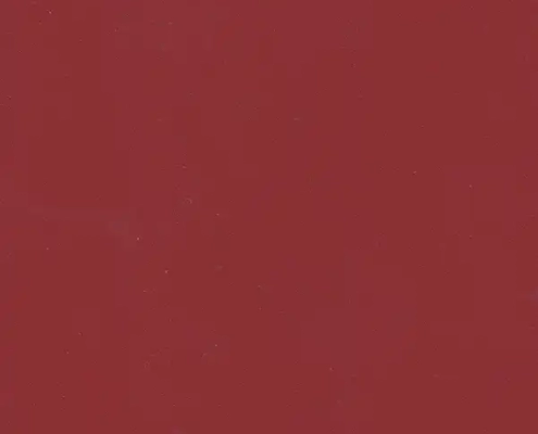 Ciemnoczerwona, jednokolorowa folia winylowa PVC do ścian jadalni z ED158