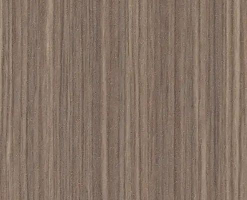 Membrana autoadesiva de PVC de grãos de madeira de nogueira marrom clara para trilhos EM22
