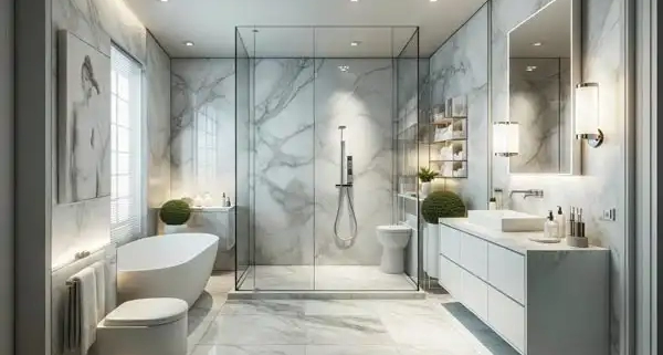 Marble PVC decorative film for bathroom decoration