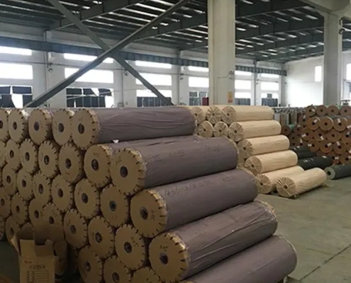 PVC decorative film rolls for shipment
