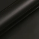 Schwarze, hochglänzende, selbstklebende PVC-Dekorfolie für Hutständer