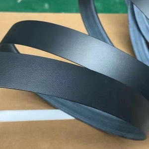 Bandas de borde de PVC sólido negro para gabinetes de herramientas