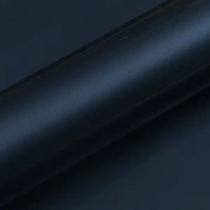 Blau-schwarze Hochglanz-PVC-Vakuummembran für Abdeckungen