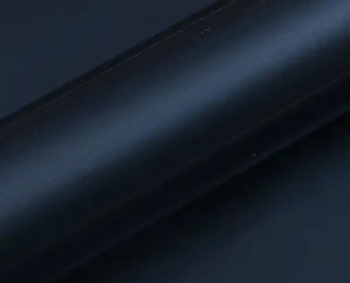 Membrana de vácuo de PVC de alto brilho preto azul para tampas