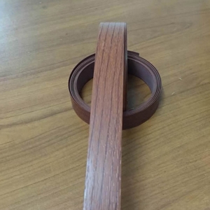 Brown Hickory Wood Grain PVC Edge Banding για καρότσια τσαγιού