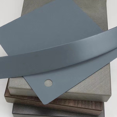 Charcoal Gray Matt PVC Edge Banding for Archive Shelving