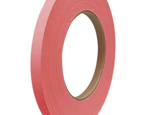 Coral Red Solid PVC Edge Banding for Exhibition Stands