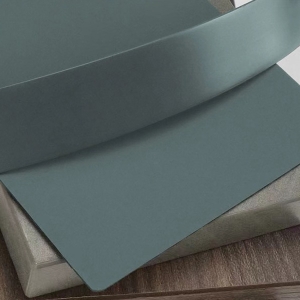 Dark Green Matt PVC Edge Banding for Exhibition Podiums