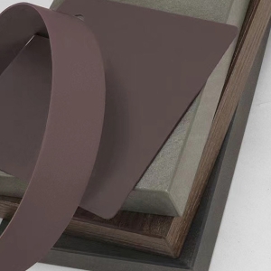 Deep Mauve Matt PVC Edge Banding for Signage