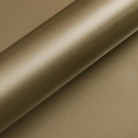 Gyllene högblank PVC självhäftande film för bersåer