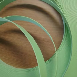 Groene massieve PVC-randband voor plantenstandaards