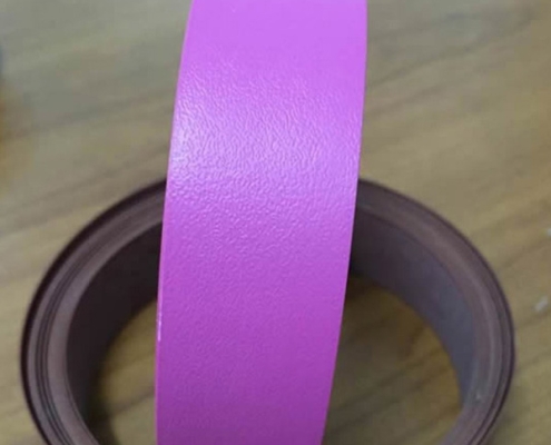 Magenta Solid PVC Edge Banding for Musical Instrument Cases