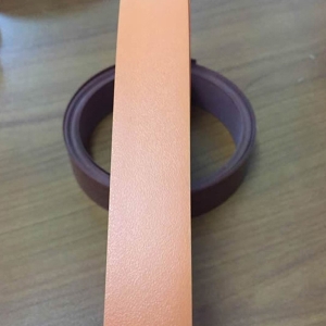 Borda de borda de PVC sólido laranja para castiçais