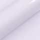 Čistě bílá vysoce lesklá PVC vakuová fólie pro komerční regály