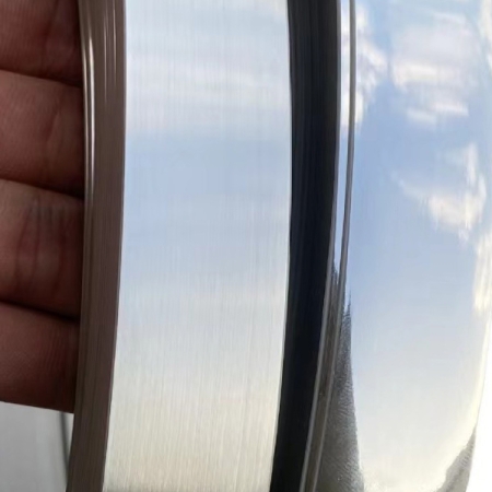 Silver High Gloss PVC Edge Banding for Gaming Tables