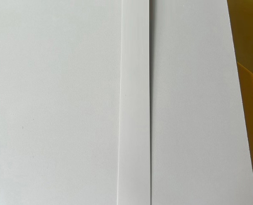 White Matt PVC Edge Banding for Workstation Dividers