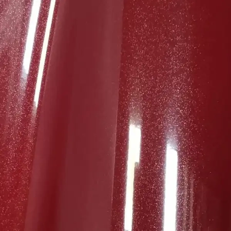 Foglio autoadesivo in PVC rosso vino lucido per skin per console di gioco